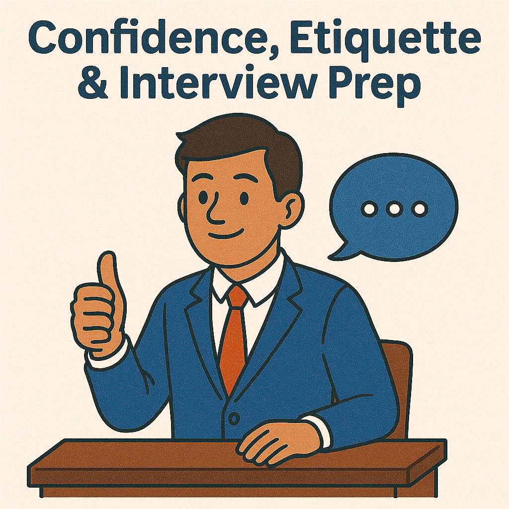 Confidence, Etiquette & Interview Prep
